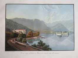 LORY Vue l'Isola bella prise de Stresa