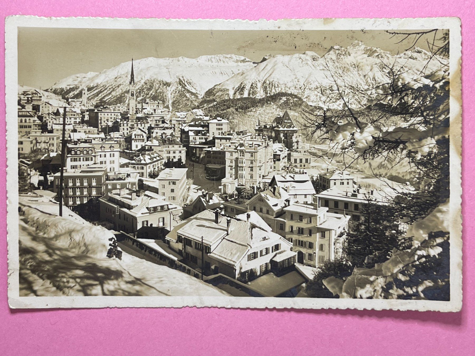 Ansichtskarten: St. Moritz – Gebraucht aus Steg VS von danwer74