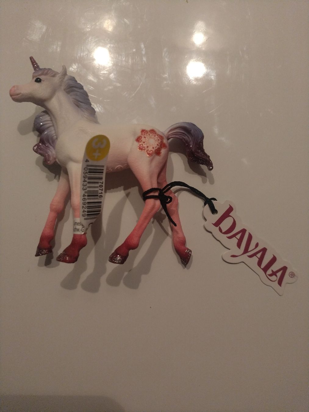 Schleich Giocattoli: Bayala Einhornfohlen mit Glitzerhufe und Mandala – Nuovo e nell'imballaggio originale da Winterthur venduto da pjuma01