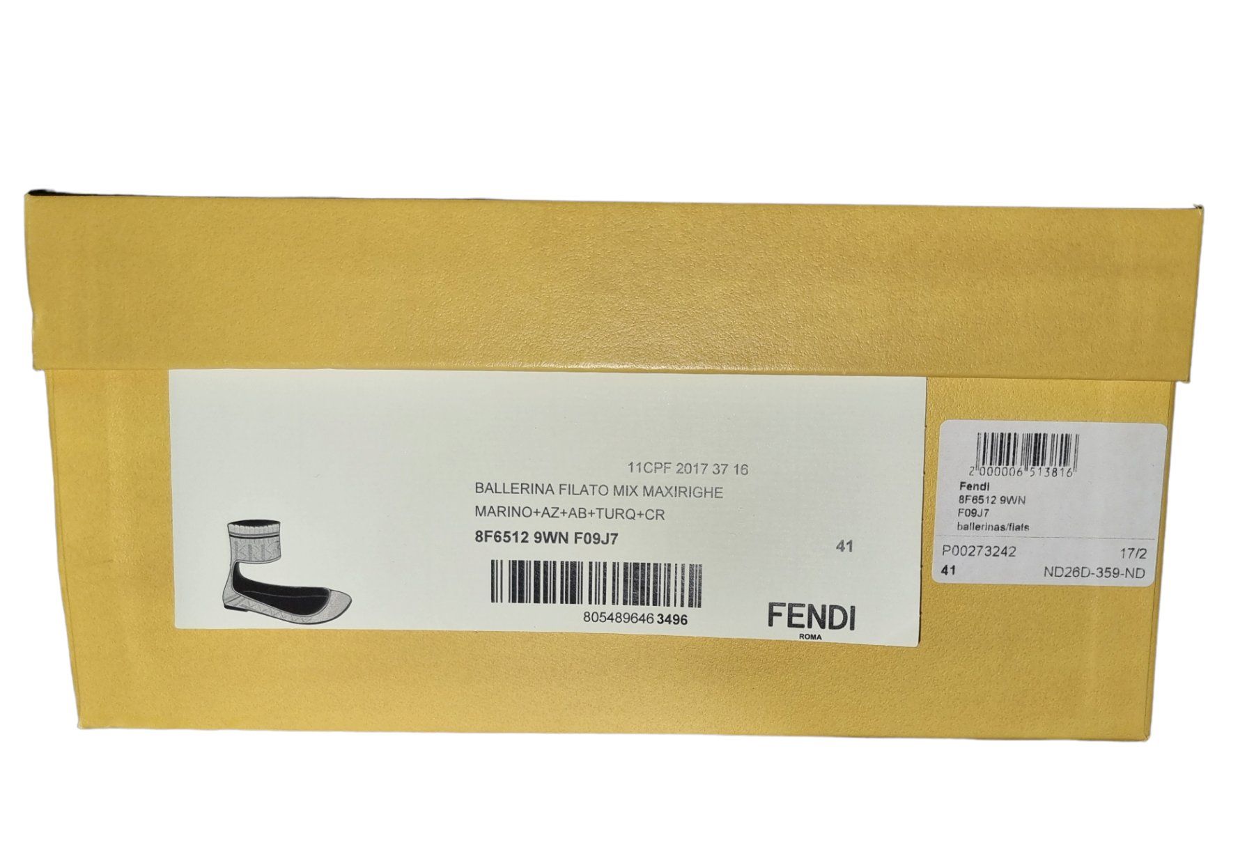 Fendi Scarpe da donna: Fendi knitted ballerinas – Usato da Hildisrieden venduto da Beka23 7