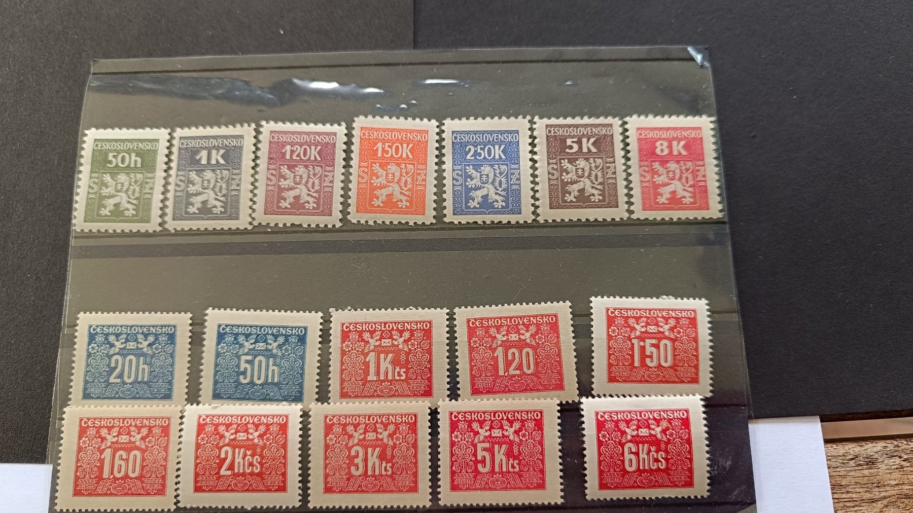 Tous les timbres: Briefmarken Tschechoslowakei ** – Neuf (Voir description) à Fischingen par Mkr81