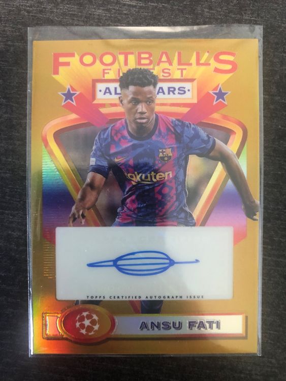 ANSU FATI TOPPS Finest Champions League Fc Barcelona /50 EUR 15,00 - DE