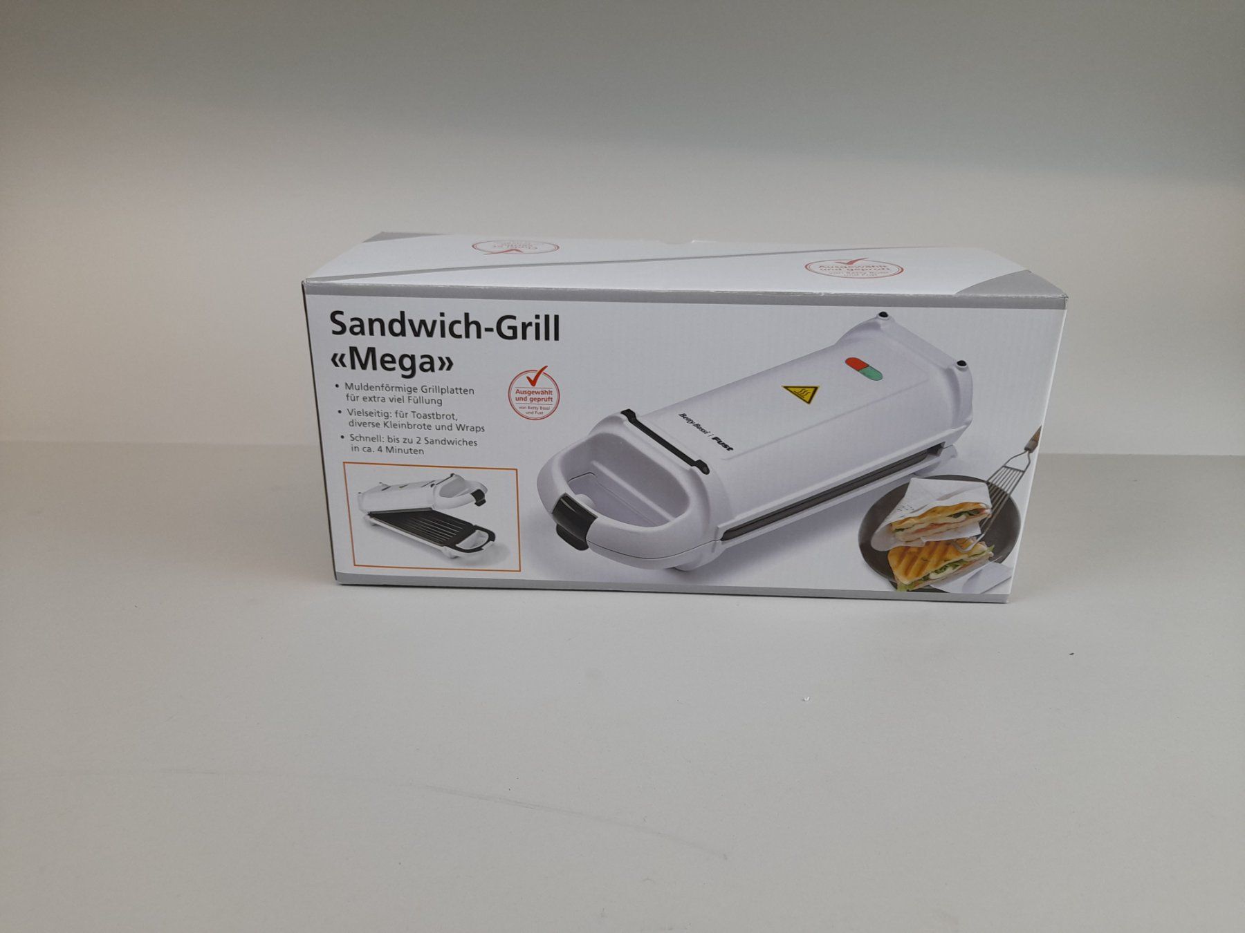 Betty Bossi Elettrodomestici da cucina: BETTY BOSSI Sandwich-Grill "Mega" – Usato da Liebefeld venduto da Restwert_Liebefeld 1