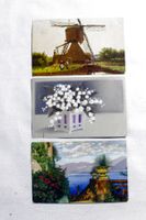 15x JUGENDSTIL - POSTKARTEN, div. Sujets, um 1910, gelaufen