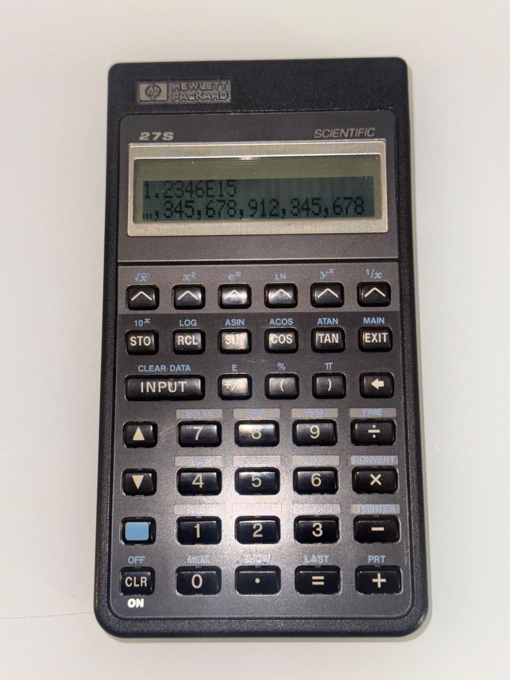 Hewlett Packard Taschenrechner: HP 27S Taschenrechner – Gebraucht aus Therwil von Radule 1