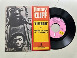 JIMMY CLIFF tolle Single Vienam Kult Top Hit France differnt