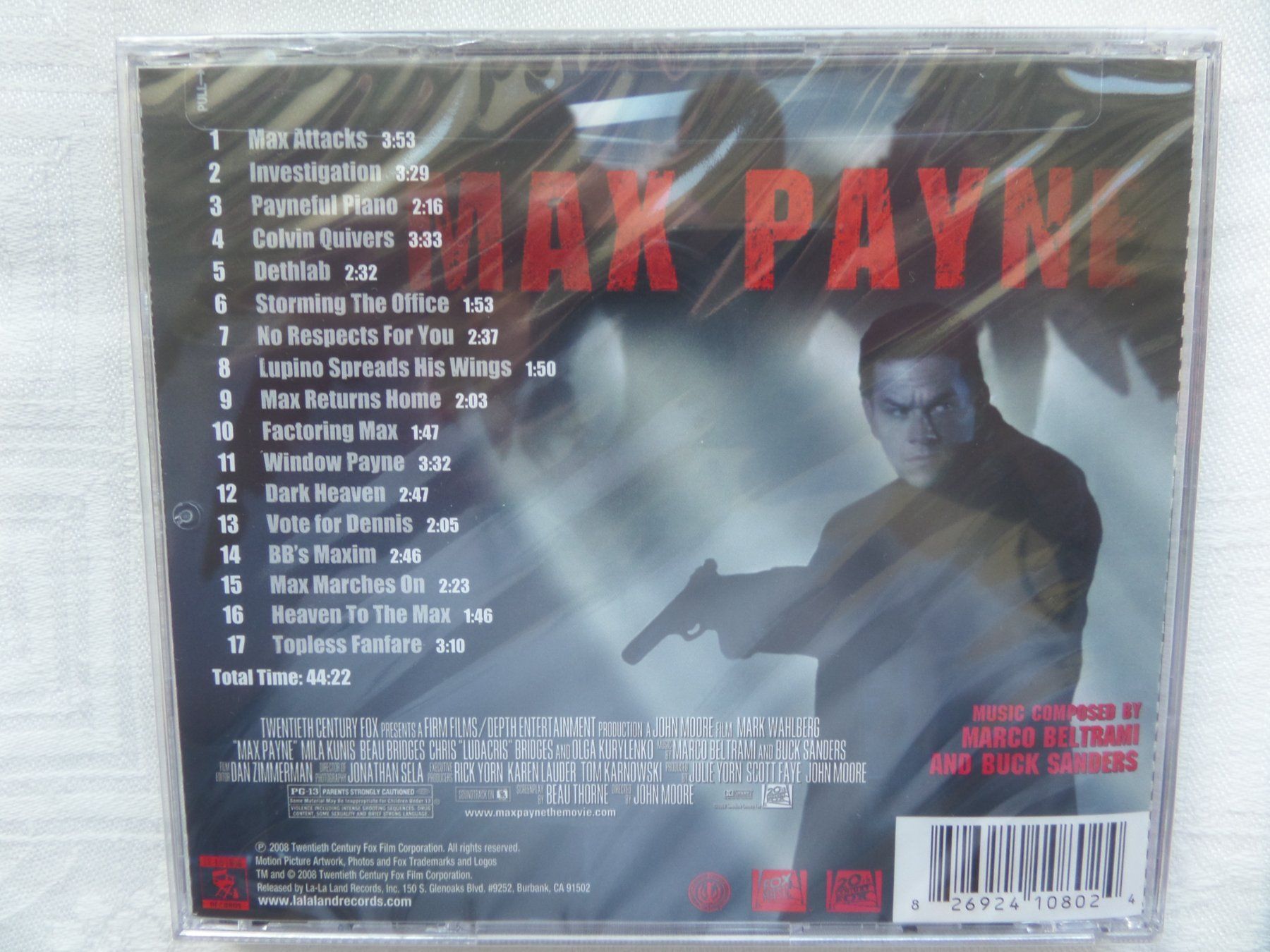 CDs: Marco Beltrami - Max Payne – Neu und originalverpackt aus Genève von CDLPBookS 1