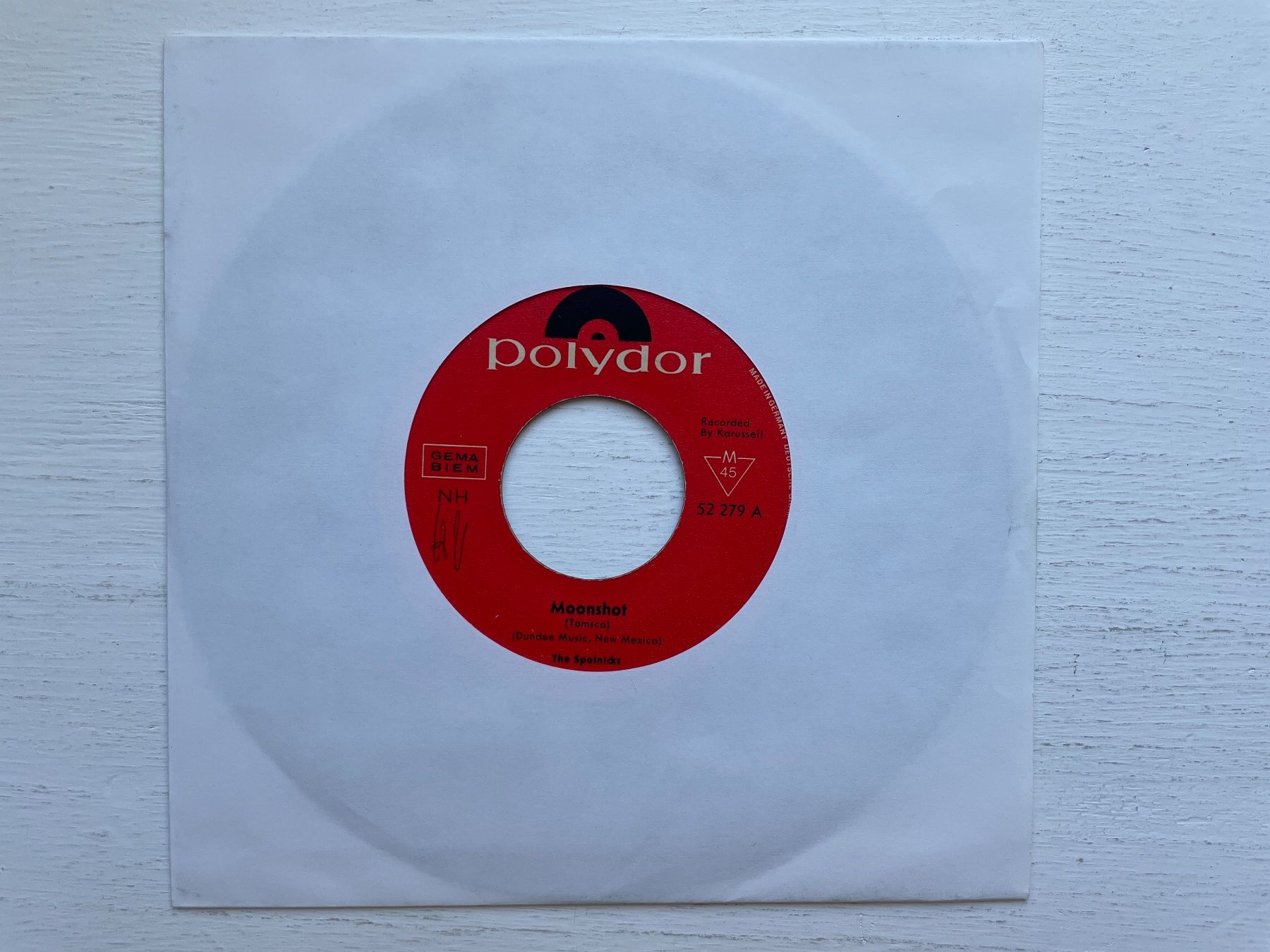Dischi in vinile: The Spotnicks - Moonshot - 7" Single – Usato da Zürich venduto da Andy_t71