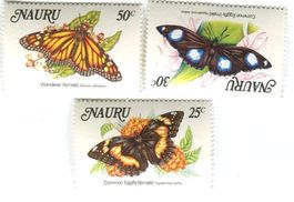 Briefmarken "Schmetterlinge". Nauru.