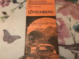 Mit dem Auto durch den Lötschberg 26.5.1974 - 28.9.1974