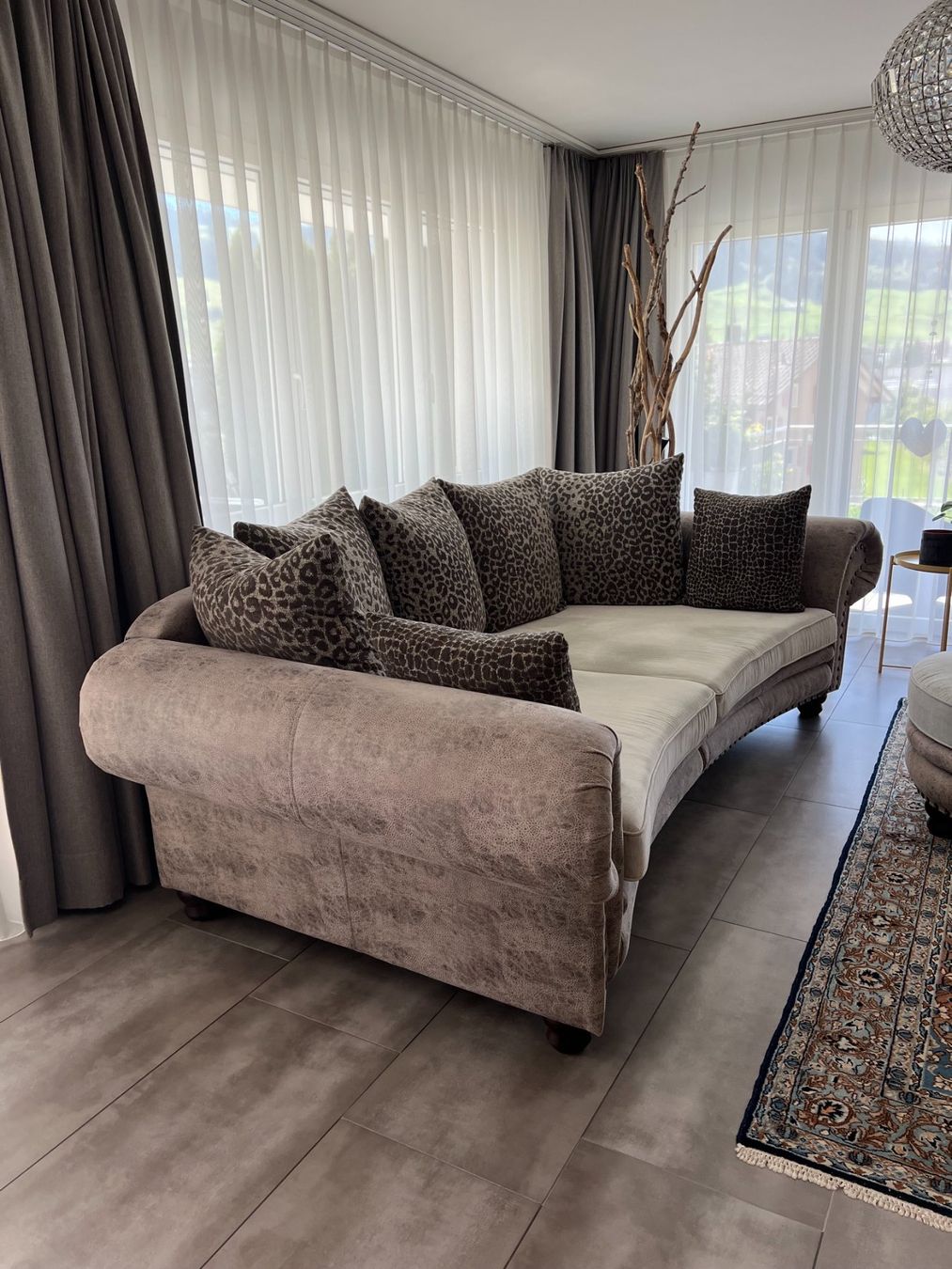 Sofas: Sofa mit Hocker – Gebraucht aus Appenzell von Pamela9050 1
