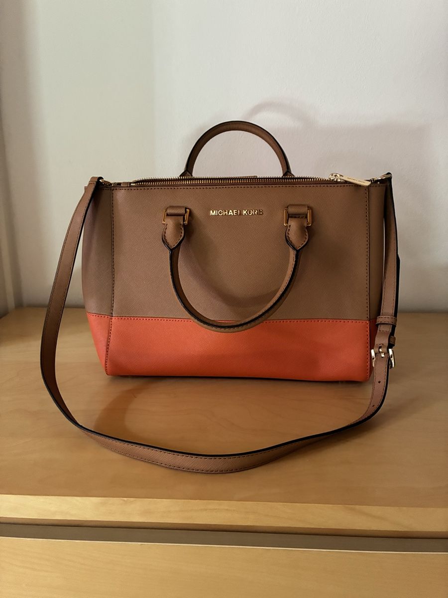 Michael Kors Borse da donna: Kellen Medium Satchel Michel Kors Tasche – Nuovo (secondo la descrizione) da Aesch BL venduto da comven