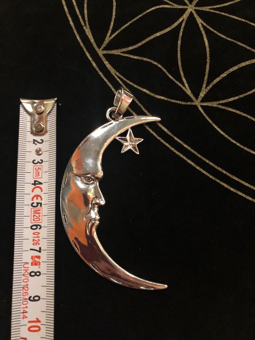 Anhänger: Anhänger (Amulett) Mond – Neu (gemäss Beschreibung) aus Gams von Mariawicca 1
