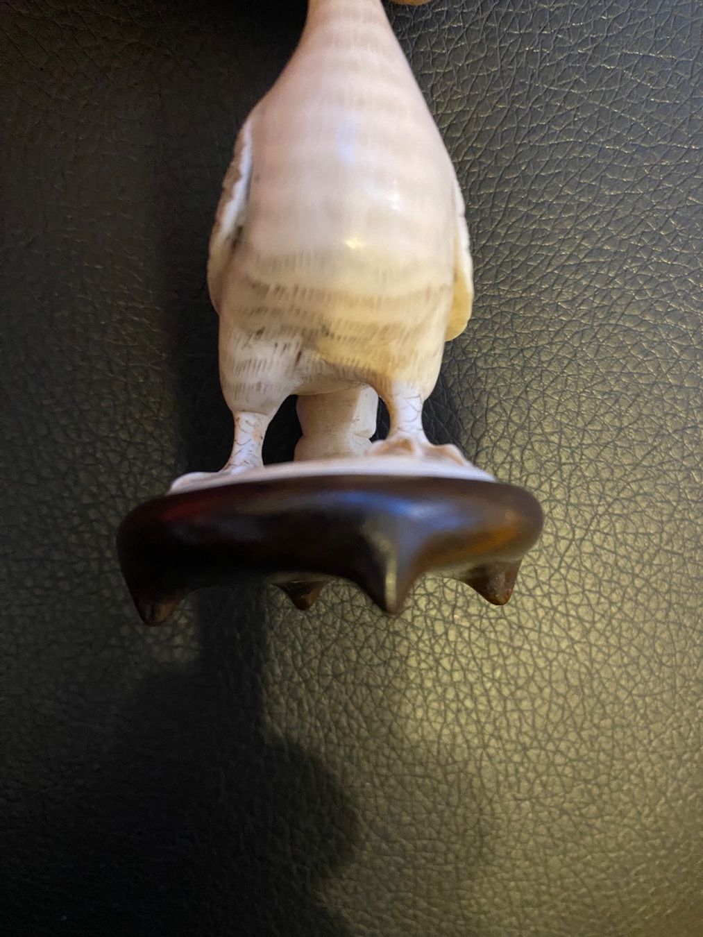 Statuette: Sehr schöne alte geschnitzte Figur aus Horn oder Zahn – Usato da Mosnang venduto da Goldwasser 5