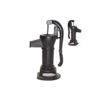 55917 - Gusseisen Schwengelpumpe Hand SCHWARZ V1