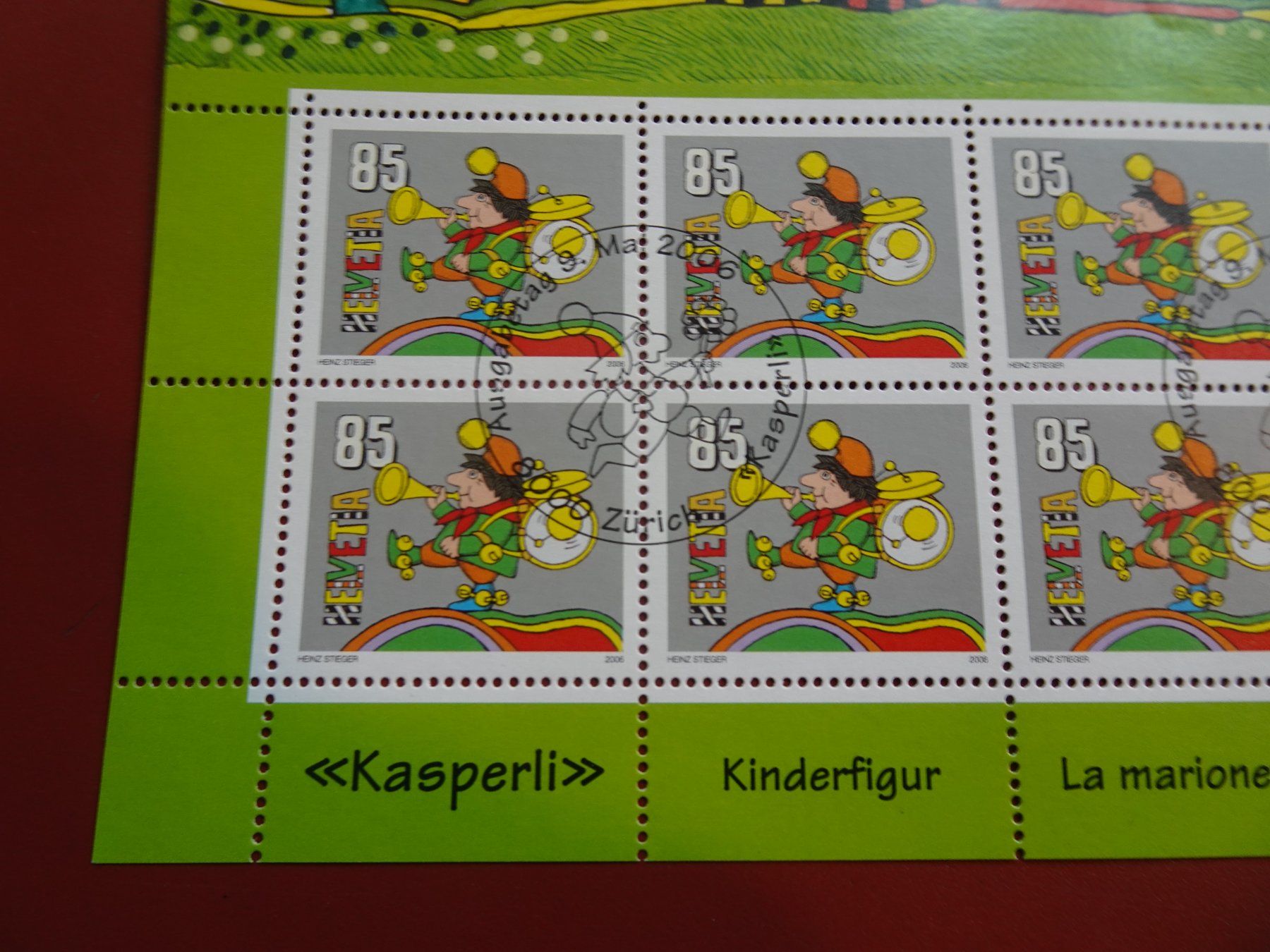 Tutti i francobolli: 2006, KLEINBOGEN KSPERLI, AUSGABETAG – Nuovo (secondo la descrizione) da Eschenbach SG venduto da eDaisy 1