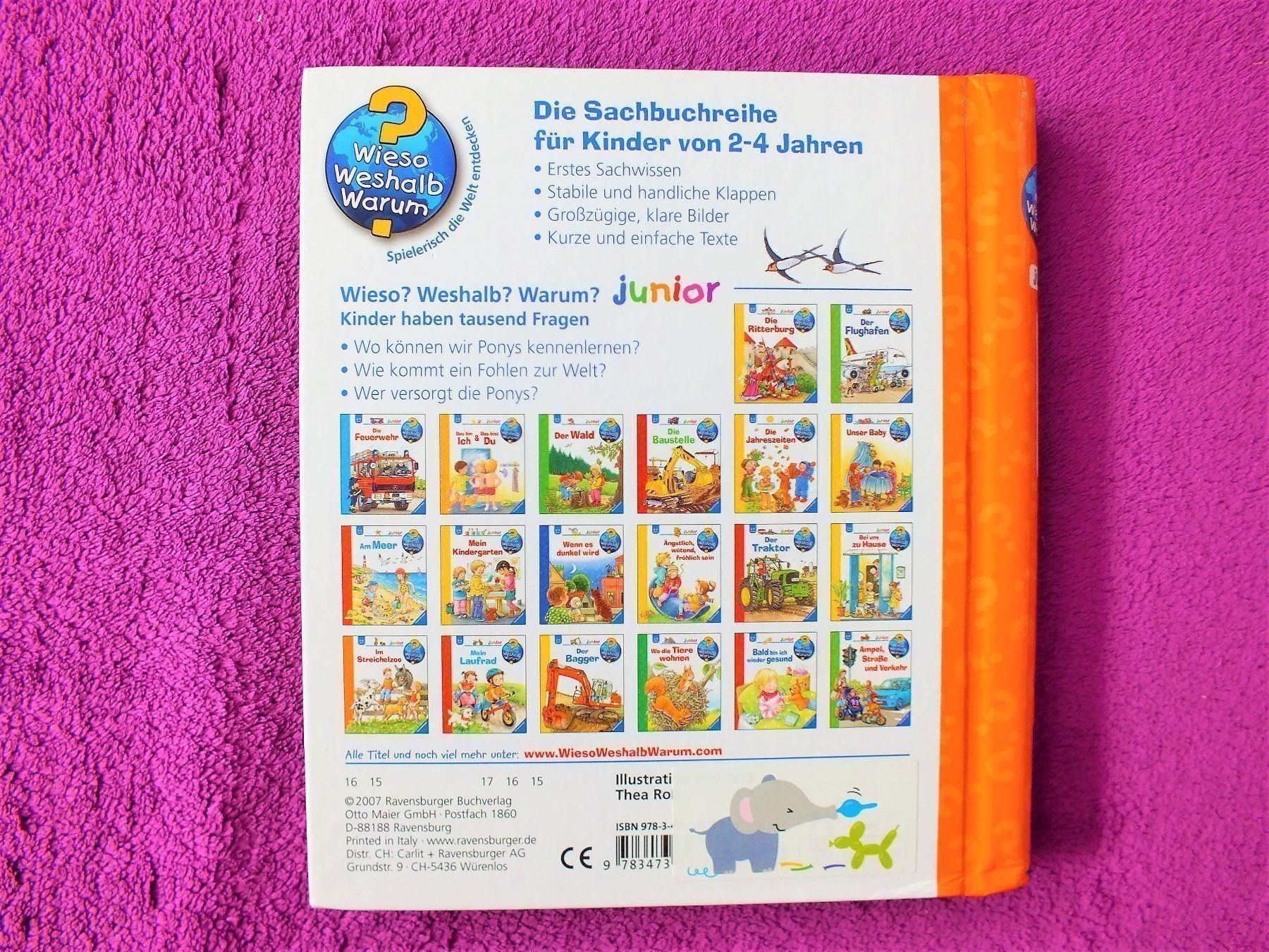 Libri: Wieso Weshalb Warum Junior - Das Pony – Usato da Müllheim Dorf venduto da Seeeule01 9