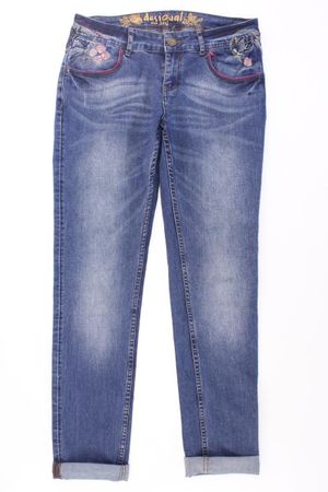 Desigual Skinny Jeans Gr. W28 blau