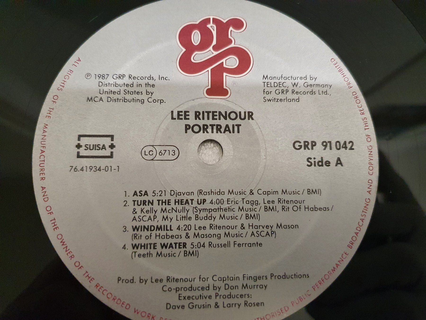 Dischi in vinile: Lee Ritenour – Portrait – Usato da Uster venduto da Vinyl-Leidenschaft 3