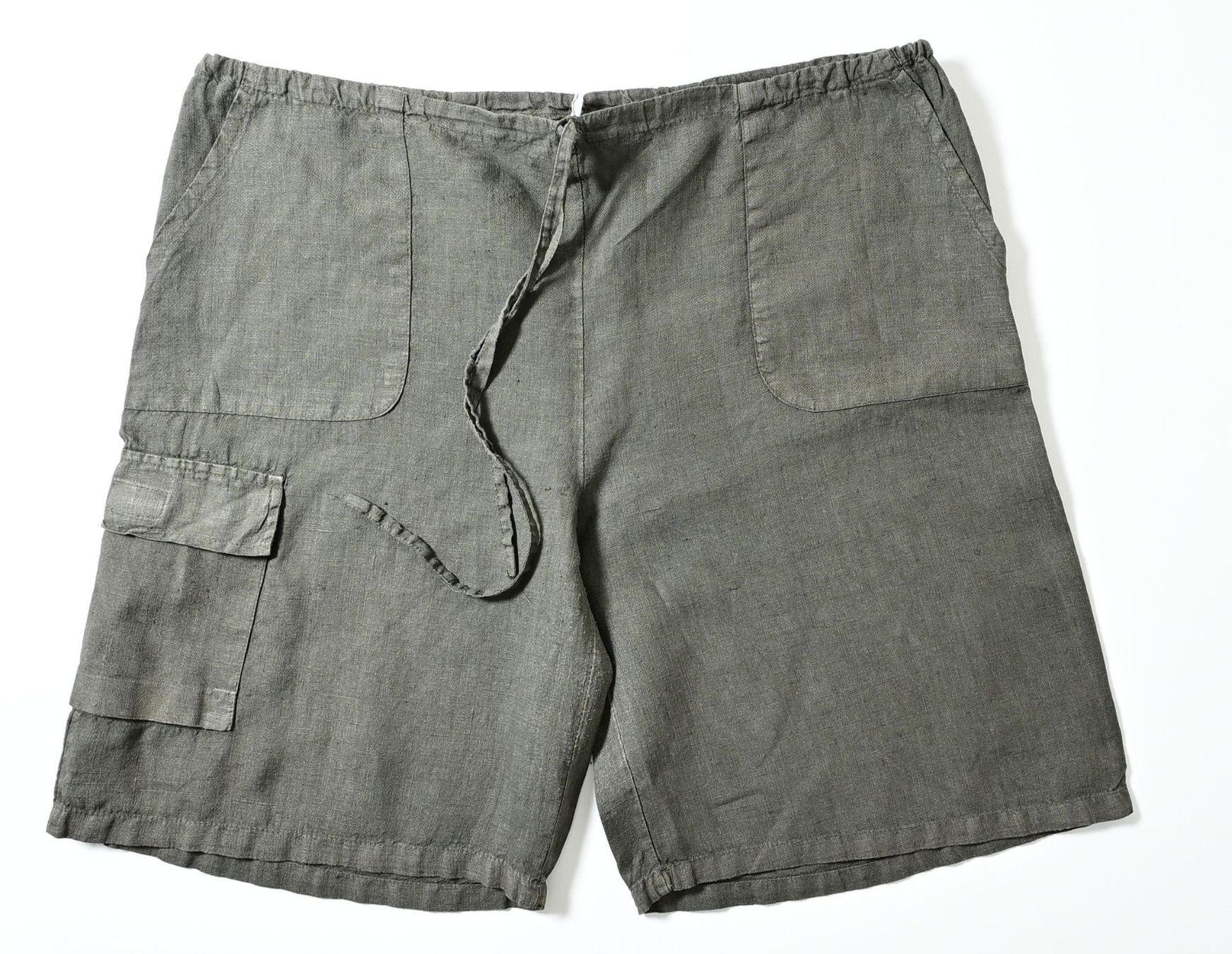 Pantaloni: Leinenshorts, im Cargo-Look,  Gr. L – Usato da Dürnten venduto da pema28