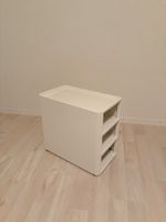 Schuhregal von MAGAZIN weiss Metall 3 Fächer guter Zustand