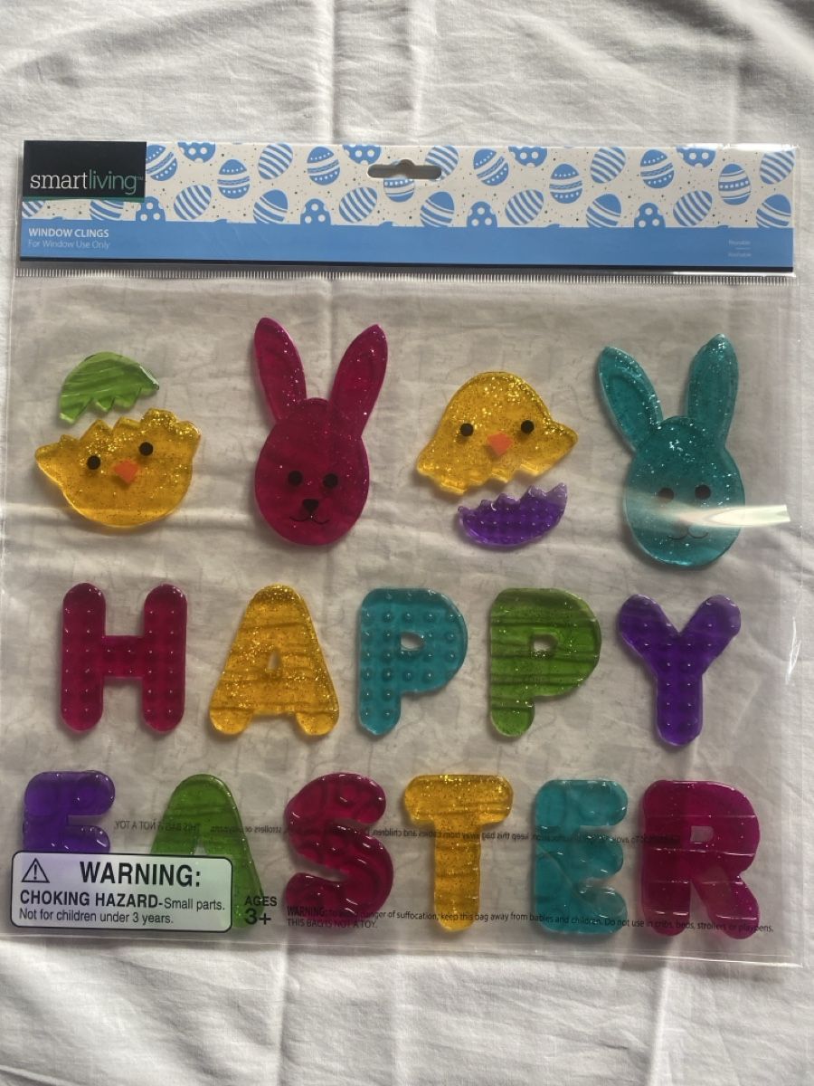 Alle Dekorationen: Smartliving Easter Window Clings Gel Stickers Bunny & Chick – Neu und originalverpackt aus Buttikon SZ von Maxwelltime