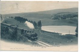 Ansichtskarte Bahn Dampfzug Vallée de Joux Pont Brassus 1911