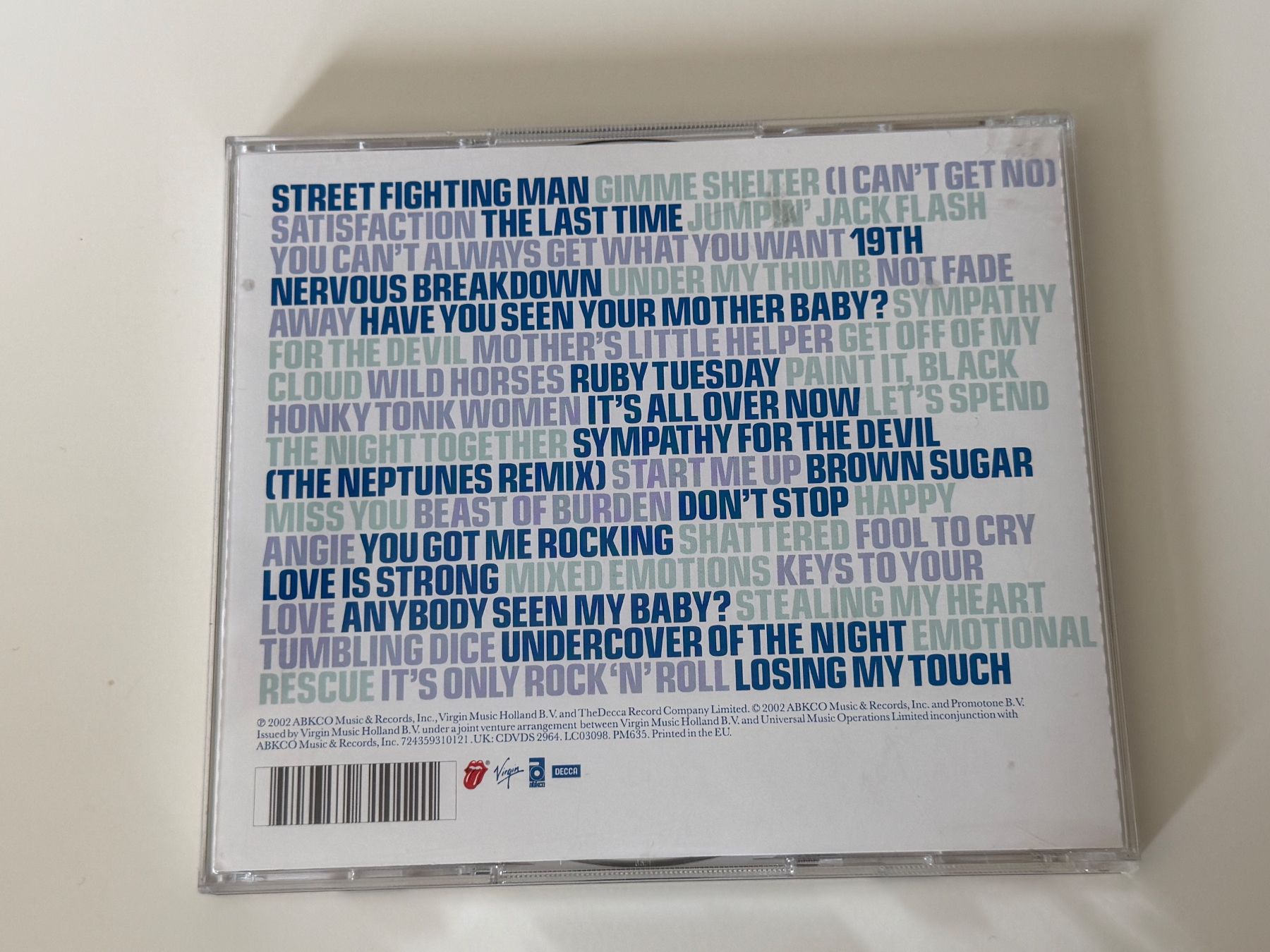CD: Rolling Stones - Forty Licks - Doppel CD – Usato da Altstätten SG venduto da sheamus 1