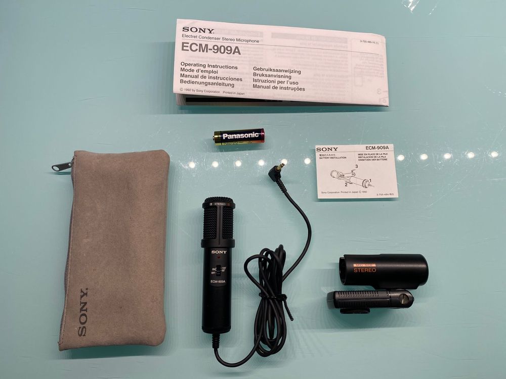 Stereo Mikrofon, Sony EMC-909A (Gebraucht) in Buonas für CHF 25 – mit ...