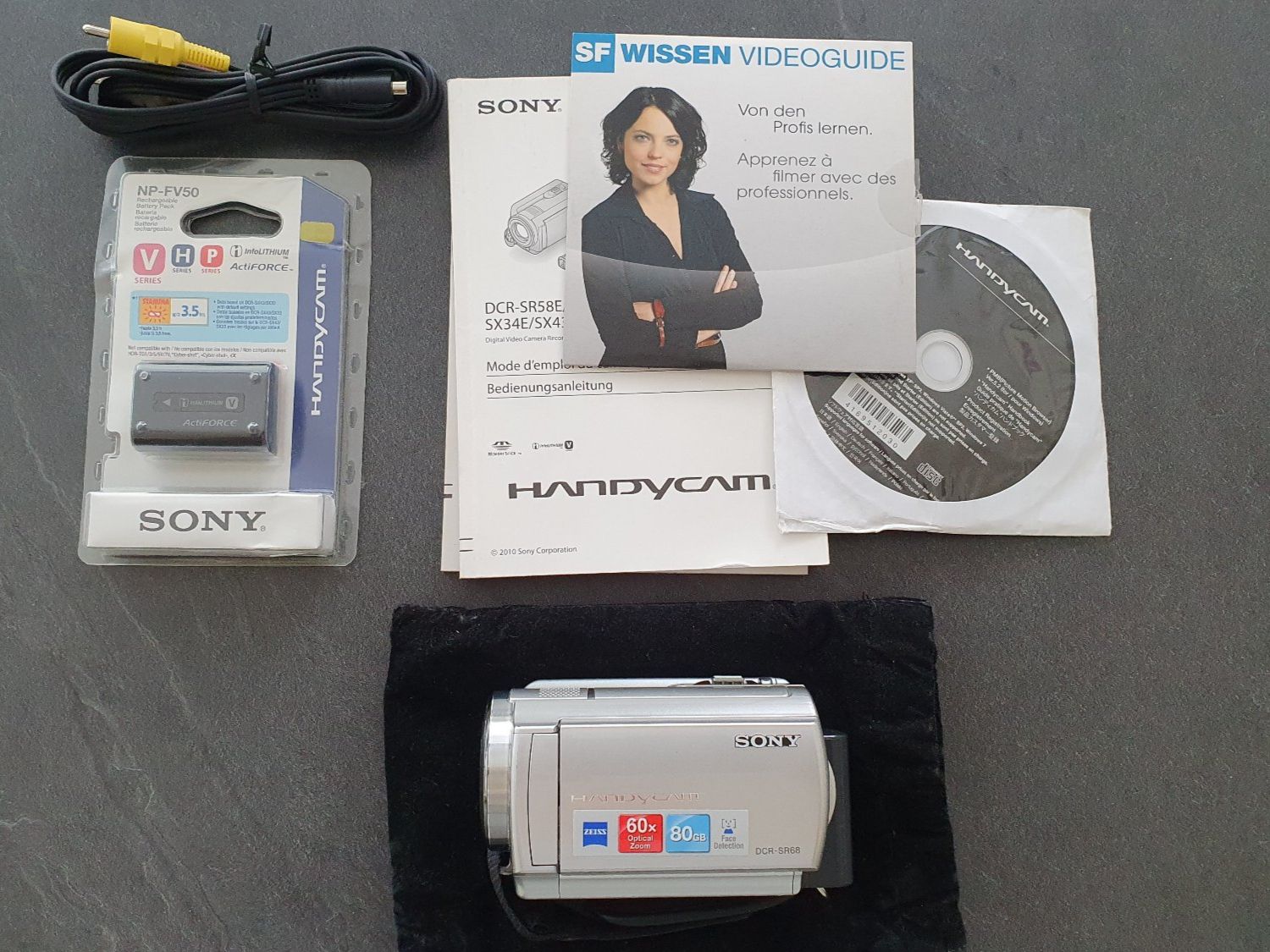 Sony Videocamere: HANDYCAM SONY DCR-SR68E – Usato da Préverenges venduto da PimentCash 6
