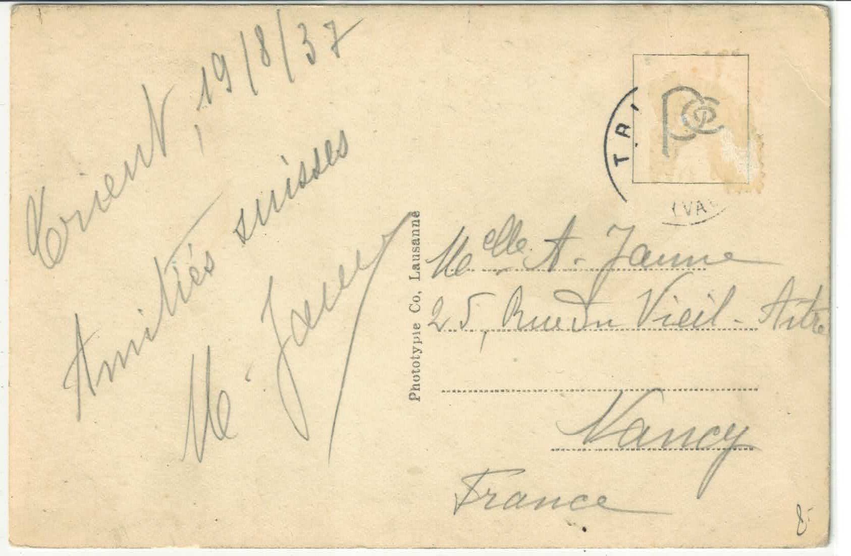Cartes postales: Trient - Vue generale – D'occasion à Ettingen par Kartenplanet 1
