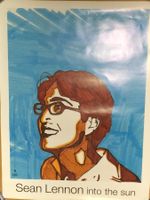 SEAN LENNON INTO THE SUN  promo poster  60 x 45 cm‪‪