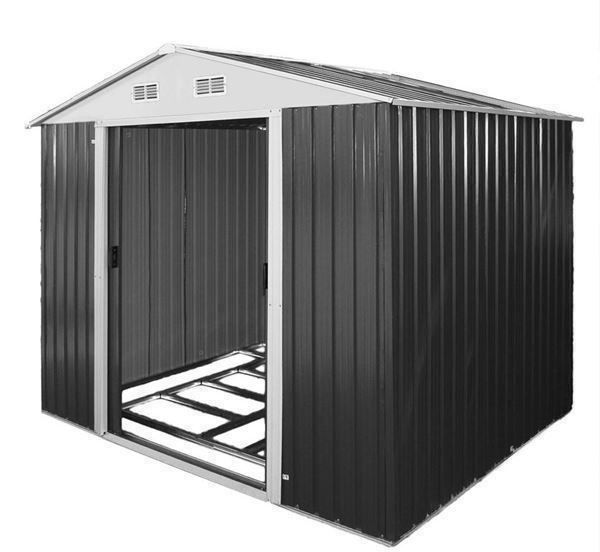 XXL Metall Gartenhaus Gerätehaus Anthr. Kaufen auf Ricardo