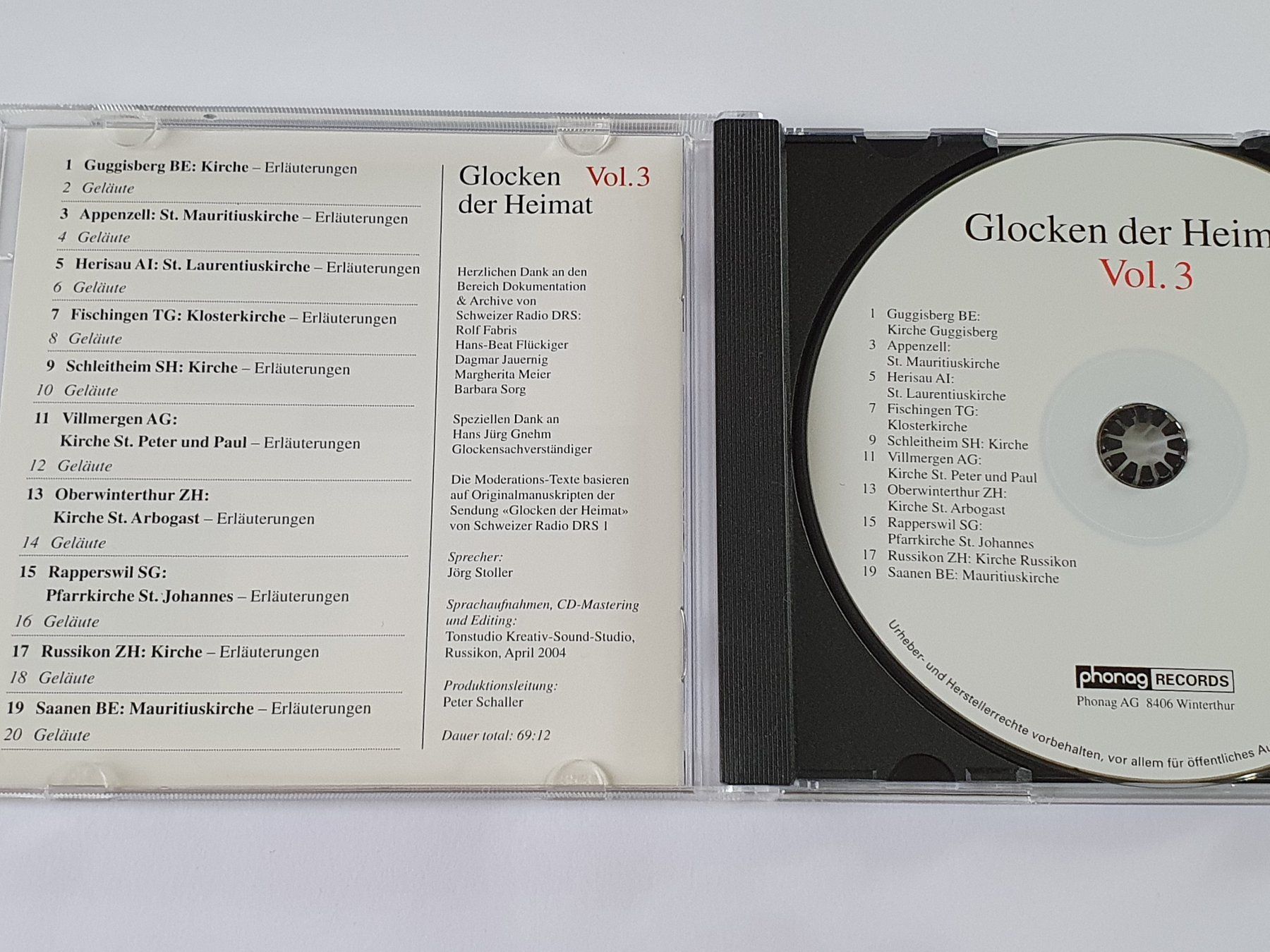 CD: Glocken der Heimat Vol. 1-4 | CD-Set – Usato da Dietlikon venduto da Skylab007 8
