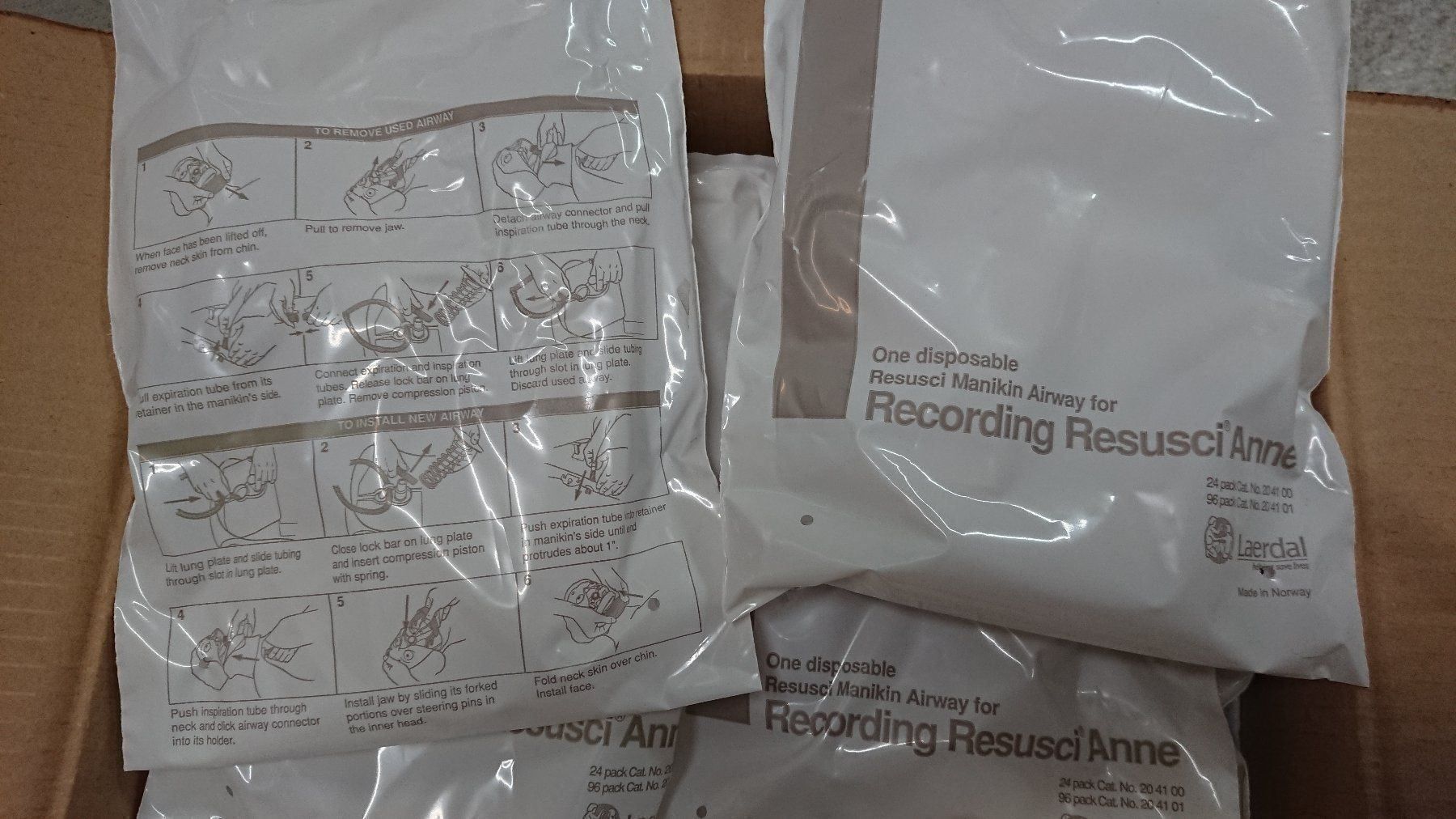 Bambole: Lungen - Phantom Recording Resusci Anne – Nuovo e nell'imballaggio originale da Kradolf venduto da oxanab 1