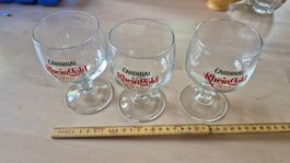 Lot de 3 verres Cardinal Vintage "RheinGold" en parfait état