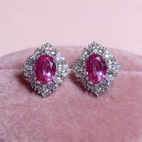 Boucles d’oreilles Éclat Rosé