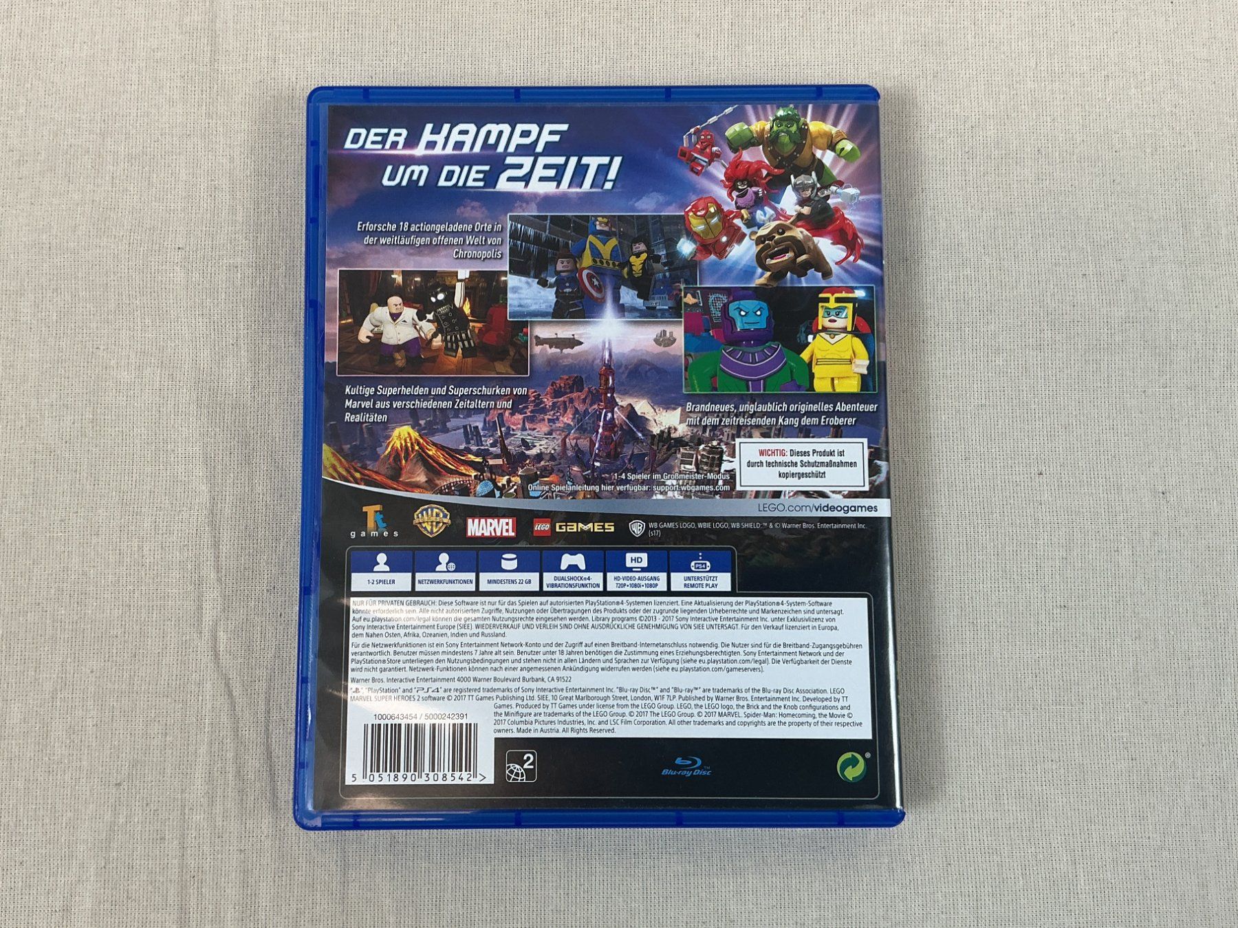 Lego Giochi: PLAYSTATION 4 GAME "LEGO: Marvel Super Heroes 2" – Usato da Richterswil venduto da Restwert_Richterswil 1