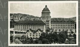AK sw Zürich ZH Universität, Text Steno ≈ 1936