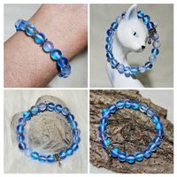 blaue Kristall Armk. - Spendenaktion