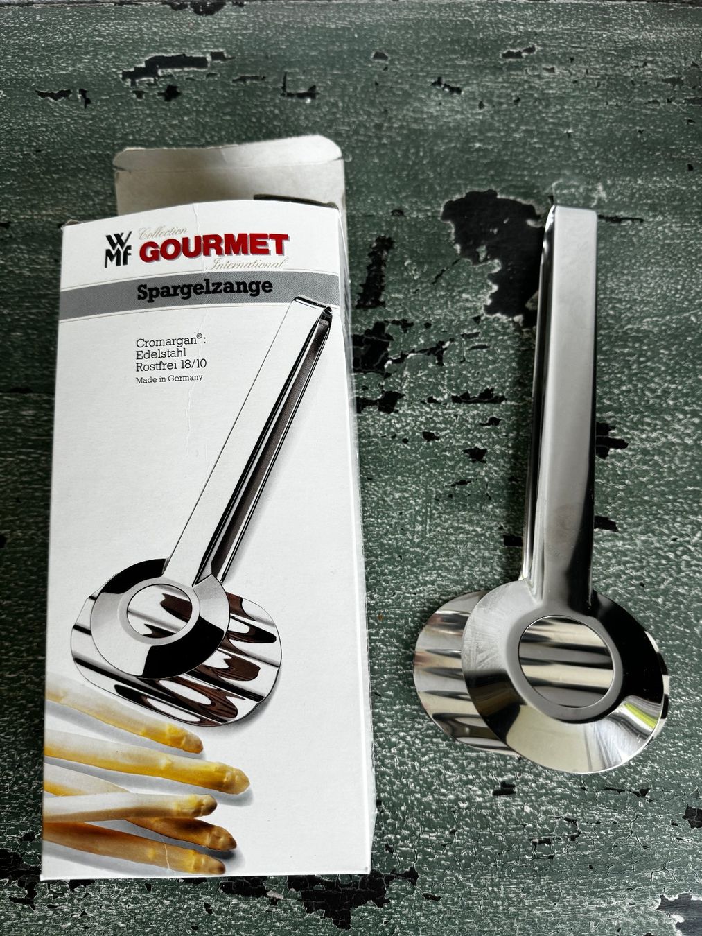 WMF Elettrodomestici da cucina: Neuware Spargelzange WMF Edelstahl – Nuovo e nell'imballaggio originale da Kirchdorf AG venduto da coco123 2