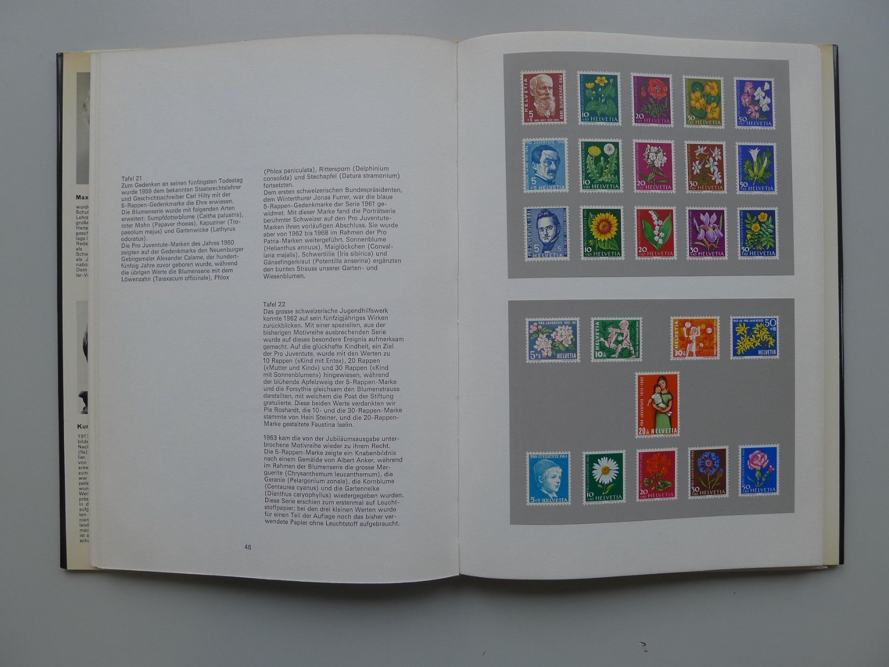 Tutti i francobolli: Literatur SCHWEIZER BRIEFMARKEN - 2 dicke Bücher – Usato da Sursee venduto da Luzernerraute 8