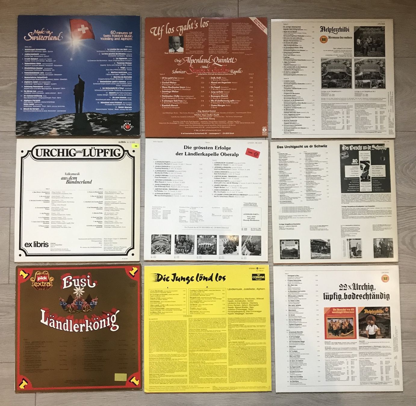 Dischi in vinile: LP Sammlung Vinyl Langspielplatten (9 – Usato da Unterkulm venduto da esco 1