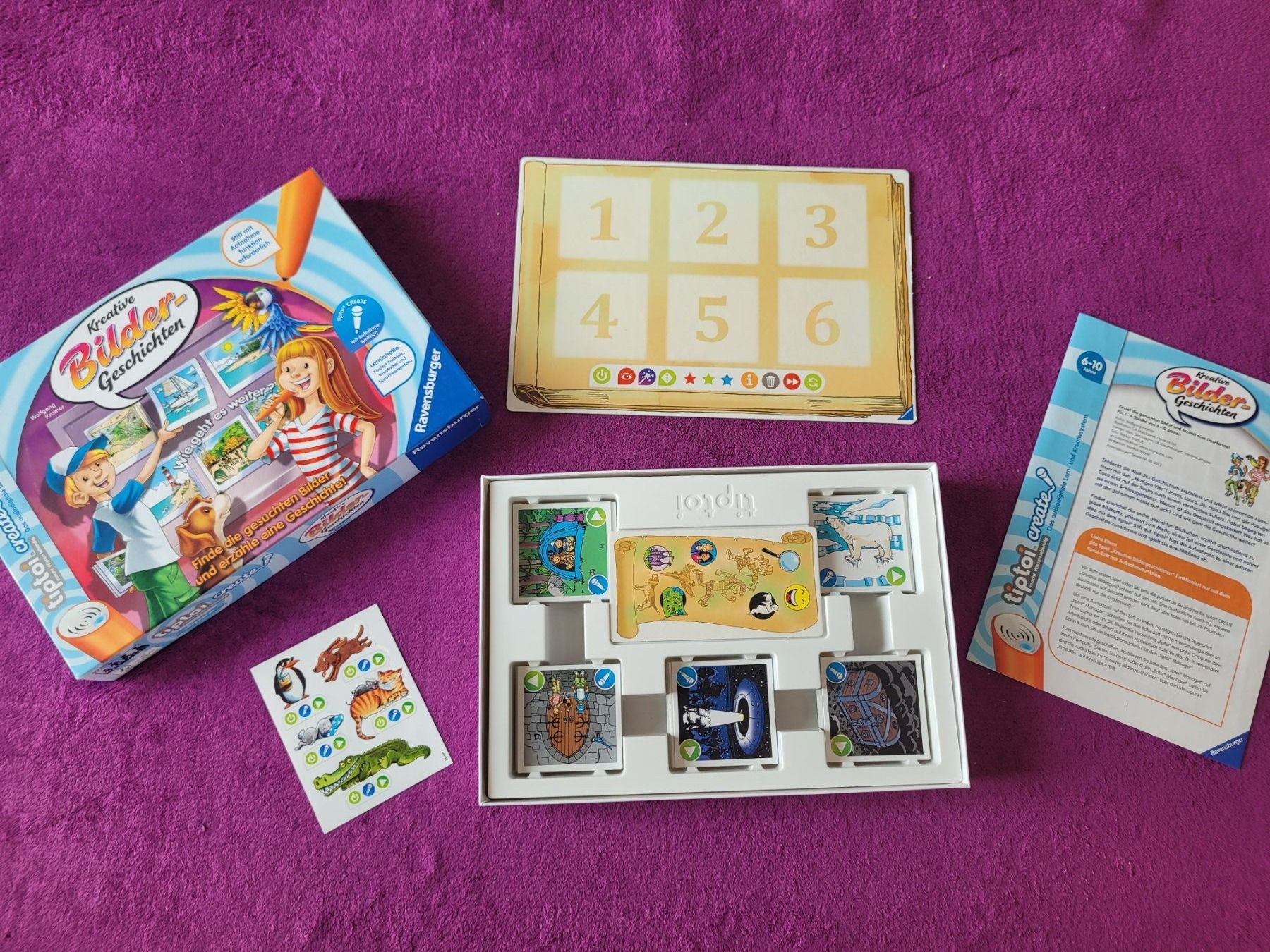 Ravensburger Jeux: tiptoi create Spiel - Kreative Bilder - Geschichten – D'occasion à Müllheim Dorf par Seeeule01 1