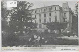 Lausanne - College Champittet