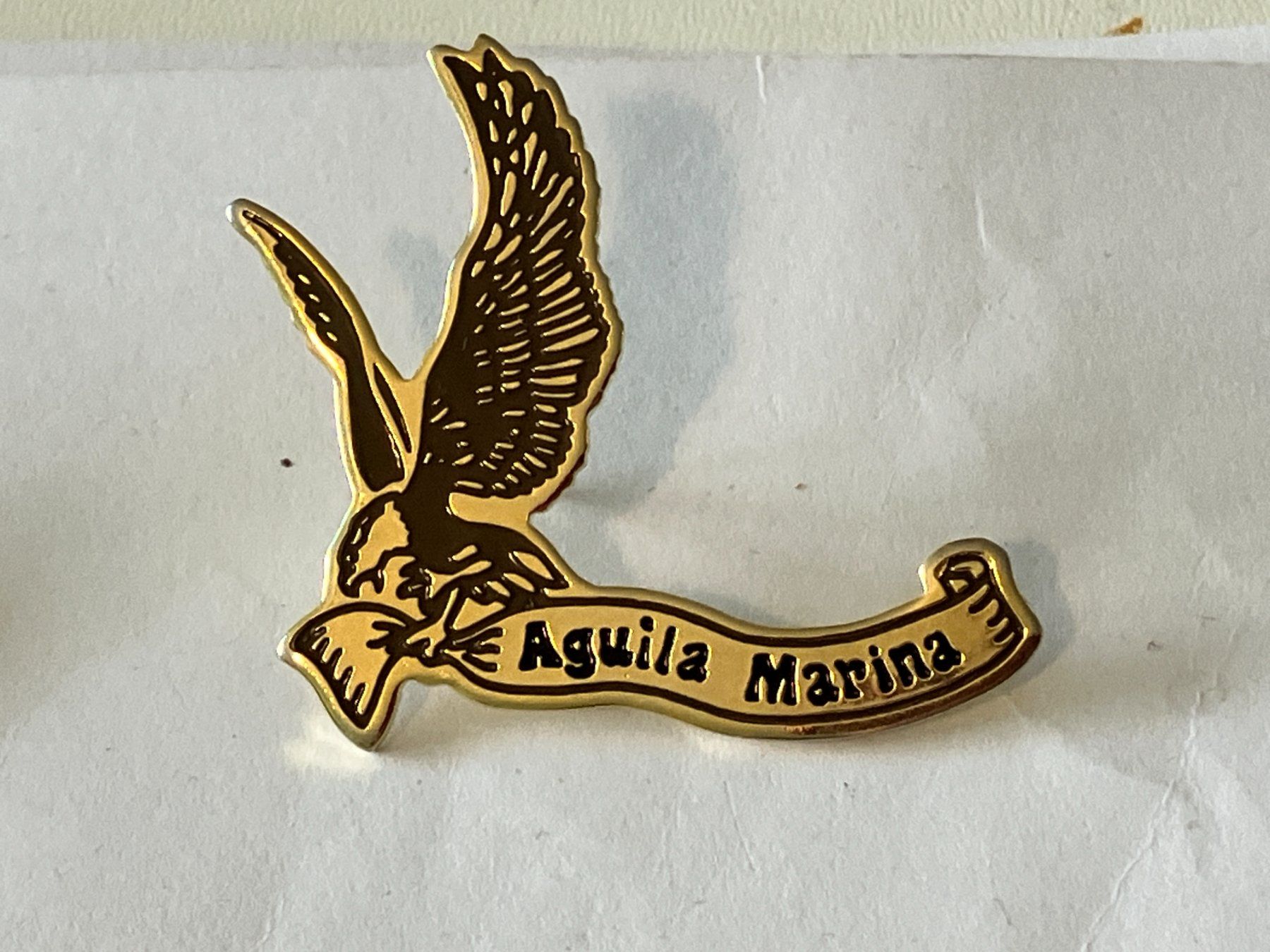 Placchette & Badge: 1 Pin Aquila Marina – Usato da Basel venduto da djwwpp