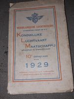 KLM Luftreisegids von 1929. Rarität für Sammler!