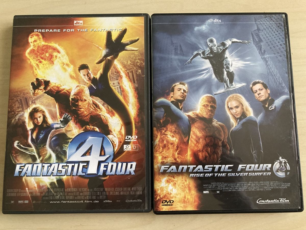 Alle DVDs: FANTASTIC FOUR - 1&2 – Neu (gemäss Beschreibung) aus Rupperswil von sige82
