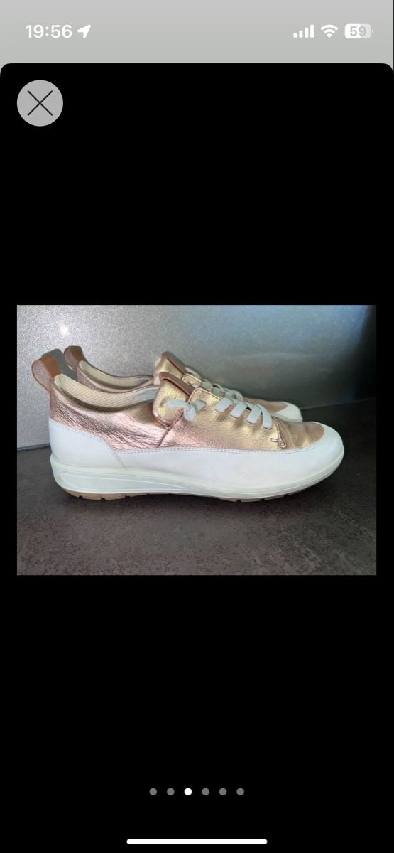 Damenschuhe: Roségoldene Sneaker – Gebraucht aus Hochdorf von Forestgreen 3