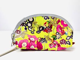 NUDA Luzern Necessaire Retro-Design mit Blumen und Zwergen